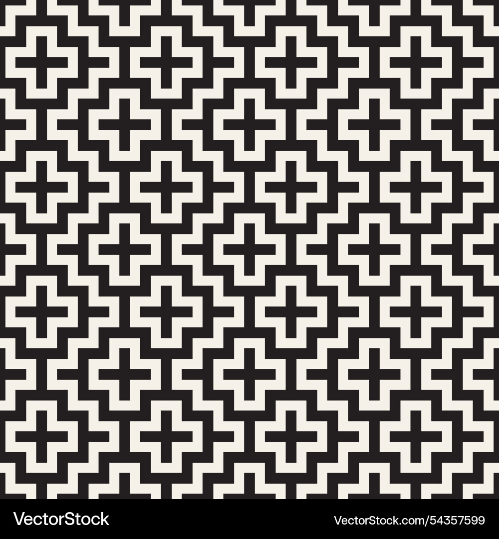 Seamless pattern repeating geometric elements Seamless pattern repeating geometric elements vector image