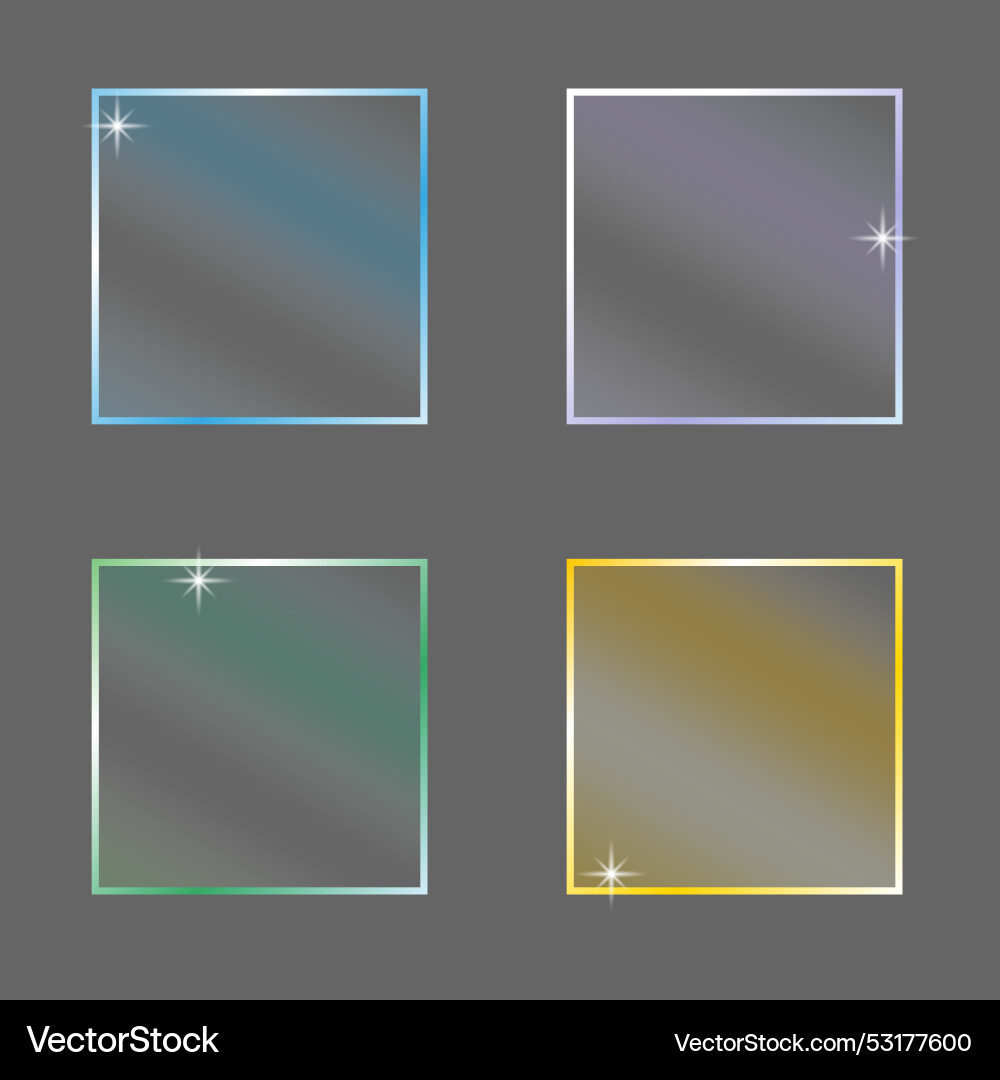 Graphic design 3d icon set gradient color Graphic design 3d icon set gradient color vector image