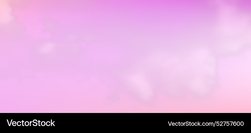 Modern colorful gradient background with clouds Modern colorful gradient background with clouds vector image