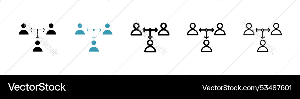 Mediatorline in thin line black color flat simple Vector Image