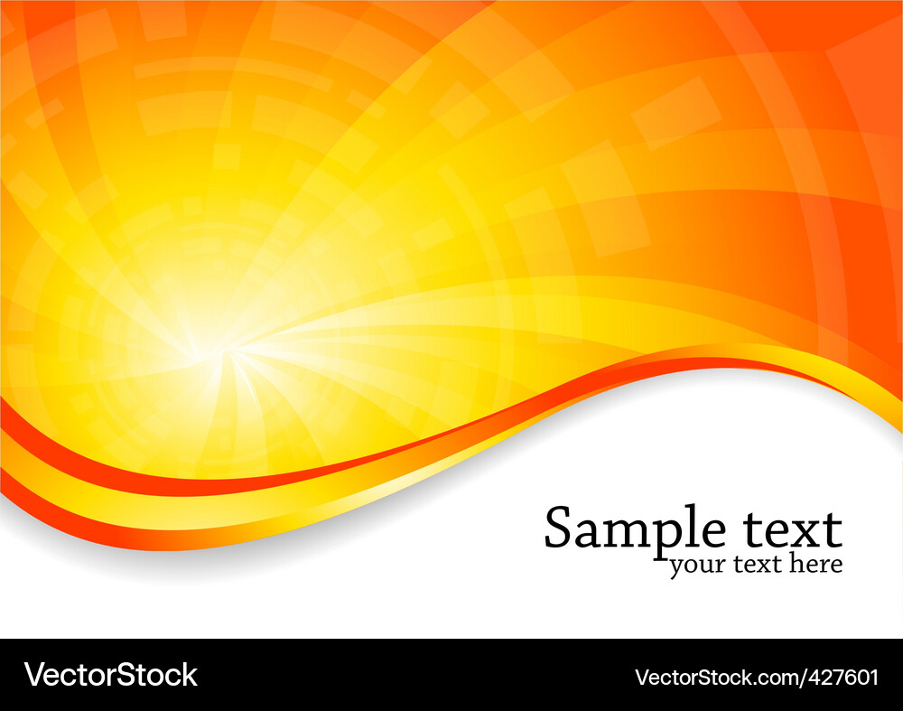 Sun Rays Background Vector Image