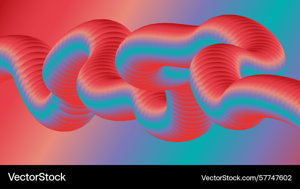 Blend flowing 3d abstract background multicolor Blend flowing 3d abstract background multicolor Vector Image