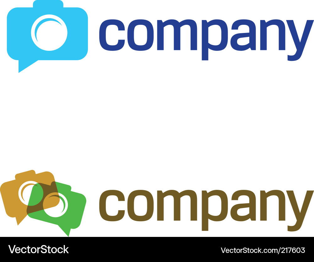 Camera Logo - Modern & Vibrant vector image