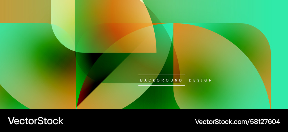 Dynamic Fluid Gradient Abstract Vector Image
