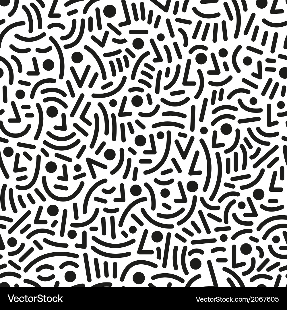 Abstract Line Pattern vector image