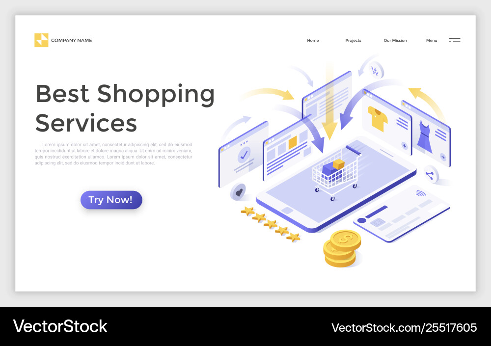 Isometric Isometric vector image