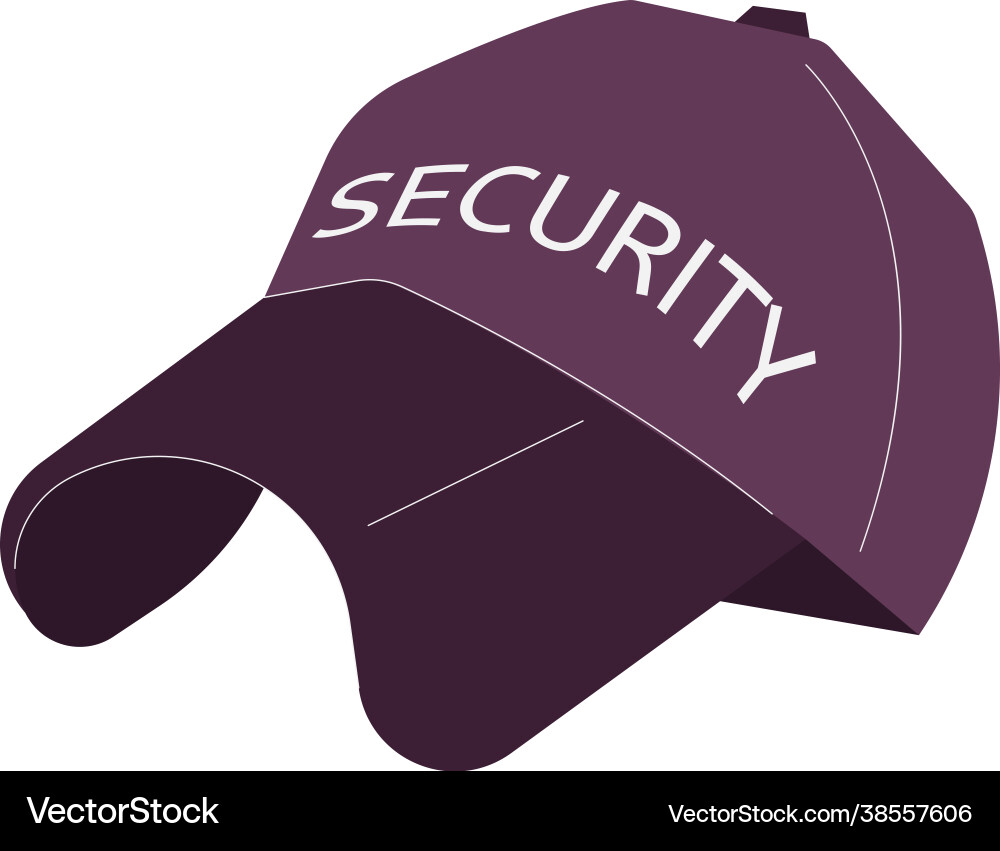 Security Hat Vector