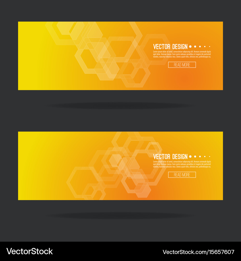 Tech Cube Header vector image
