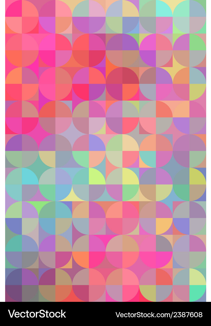 Geometrischer Kreis Hintergrund Vektorbild
