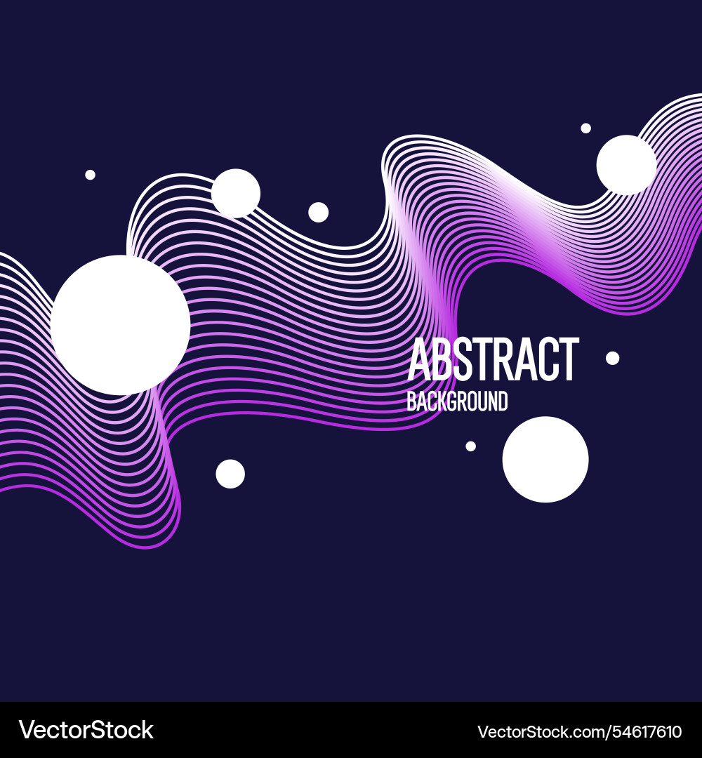 Dynamic Geometric Abstract Background vector image