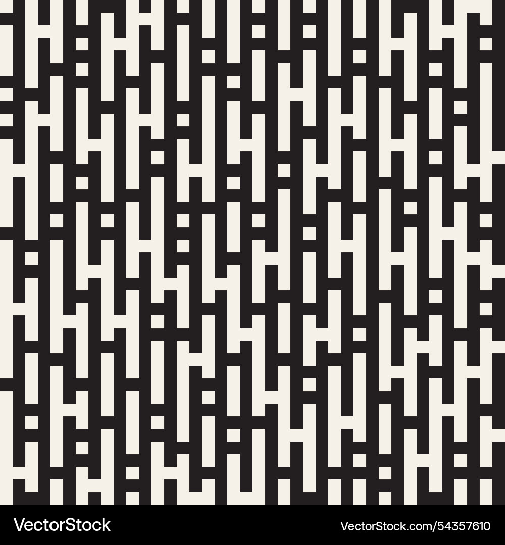 Irregular Geometric Lines Pattern vector image