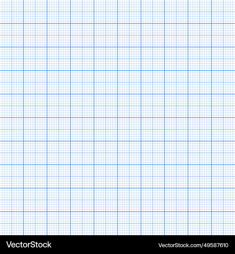 Sheet of graph paper with grid millimeter Sheet of graph paper with grid millimeter vector image