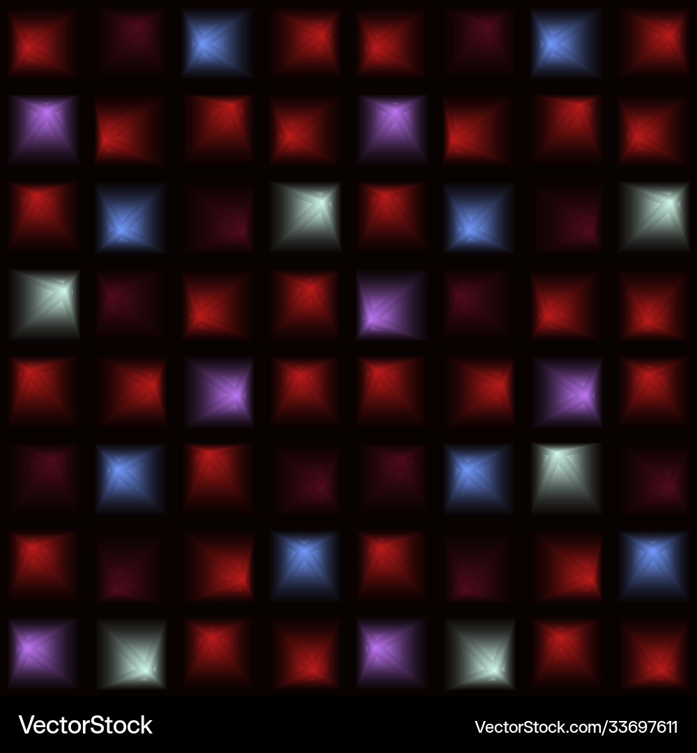 Abstract design cube fantasy colorful pattern Vector Image