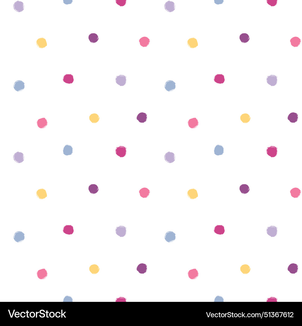Dot pattern seamless background from Royalty Free Vector