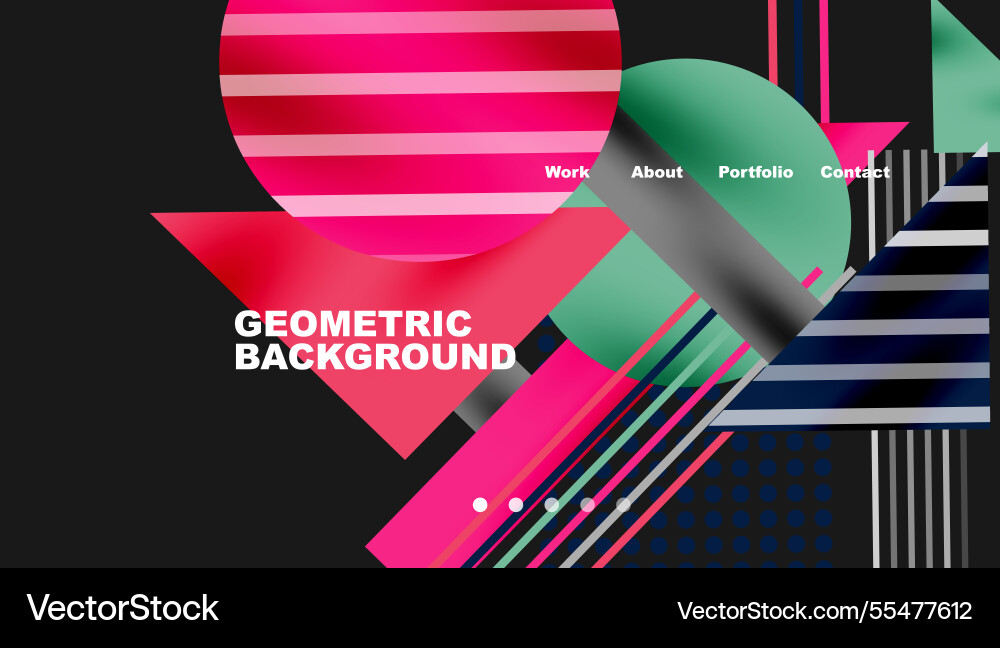 Geometric background showcasing sharp lines Geometric background showcasing sharp lines vector image