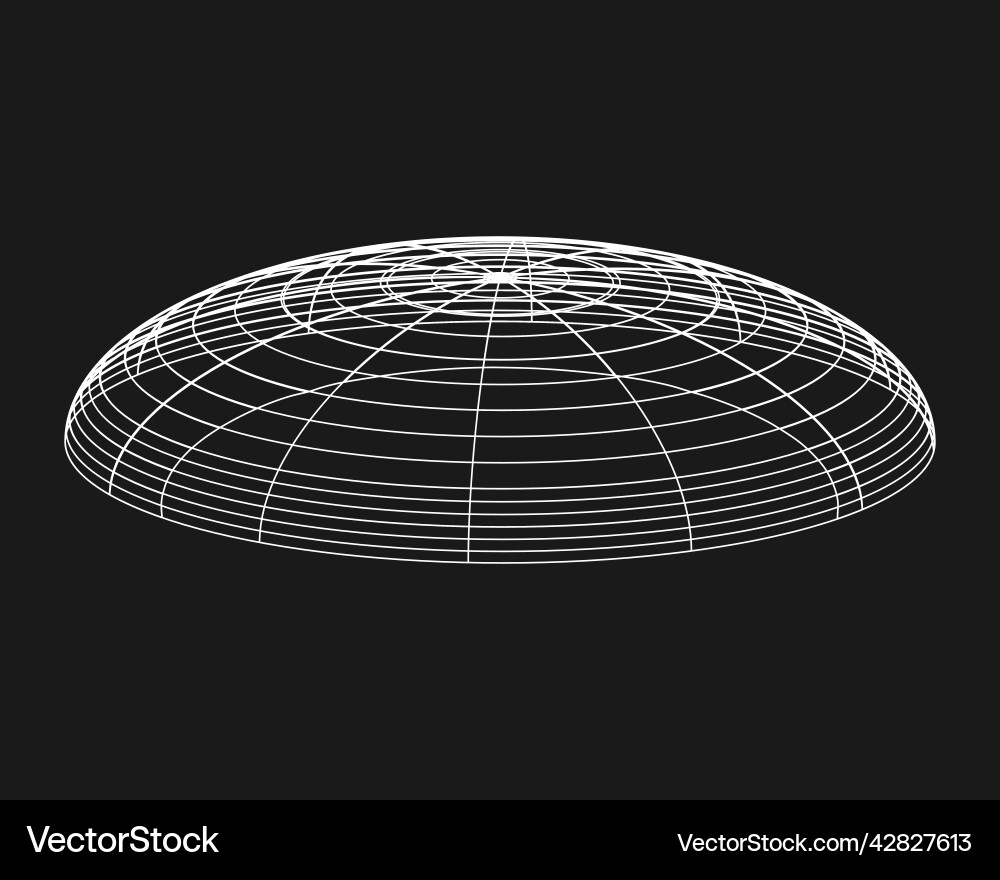 Cyber distorted shape retro punk design element Cyber distorted shape retro punk design element vector image