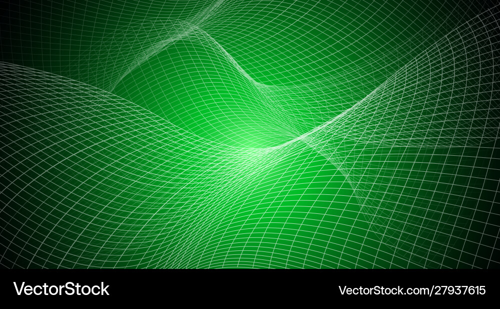 Abstract Network Grid vector image