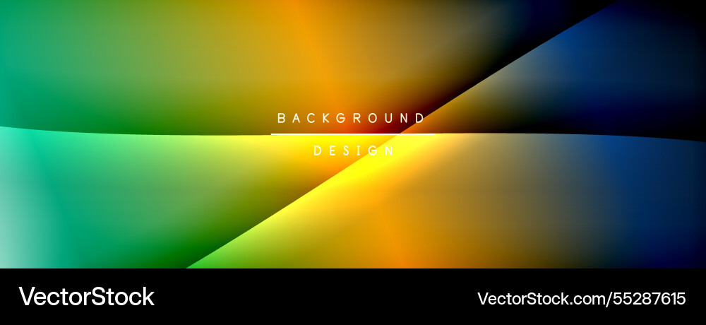 Bright rainbow style color gradient with curve Bright rainbow style color gradient with curve vector image