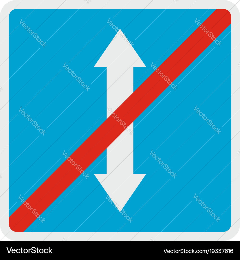 End reverse motion icon flat style vector image