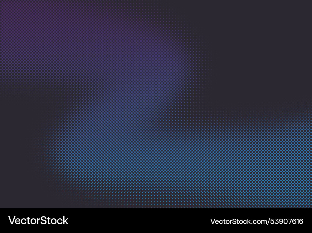 Gradient abstract halftone bitmap brush stroke vector image