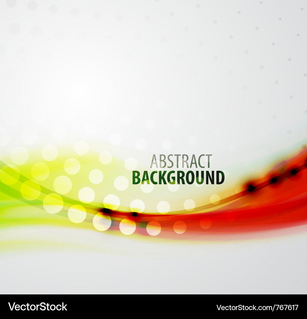 Abstract Waves Gradient Background Vector Image