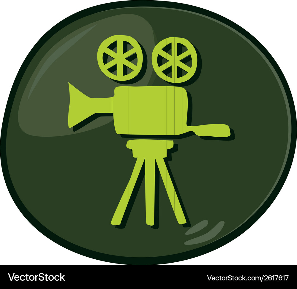Camera design element Vector Image