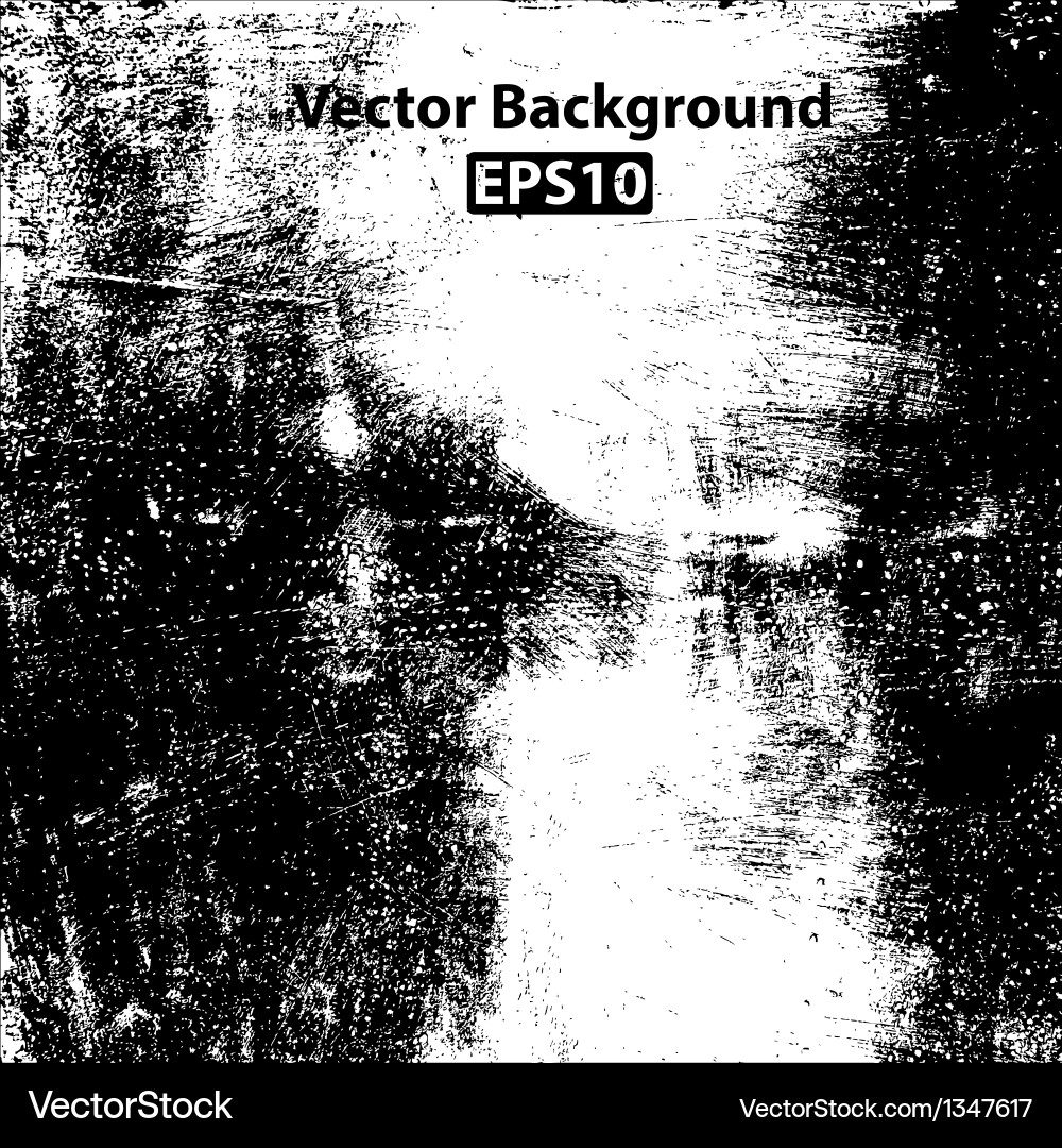 Scratched Grunge Border Texture vector image