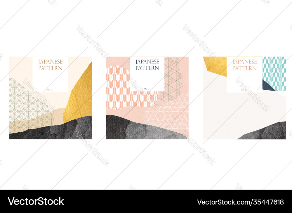 Geometric pattern abstract background japanese Geometric pattern abstract background japanese vector image