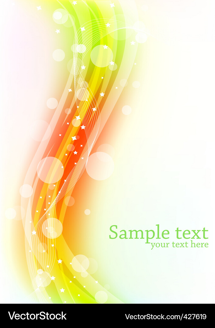 Abstract Colorful Splash Background Vector Image
