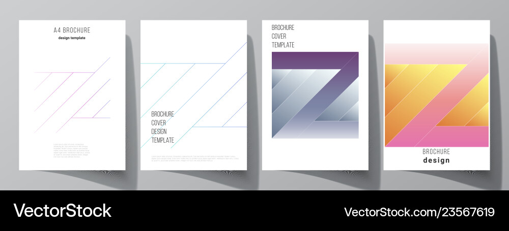 Editable layout of a4 Editable layout of a4 vector image