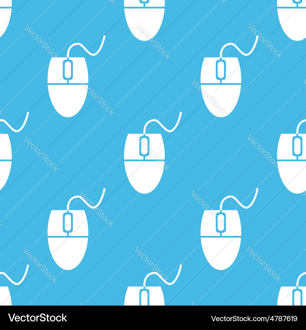 Mouse controller pattern vector image