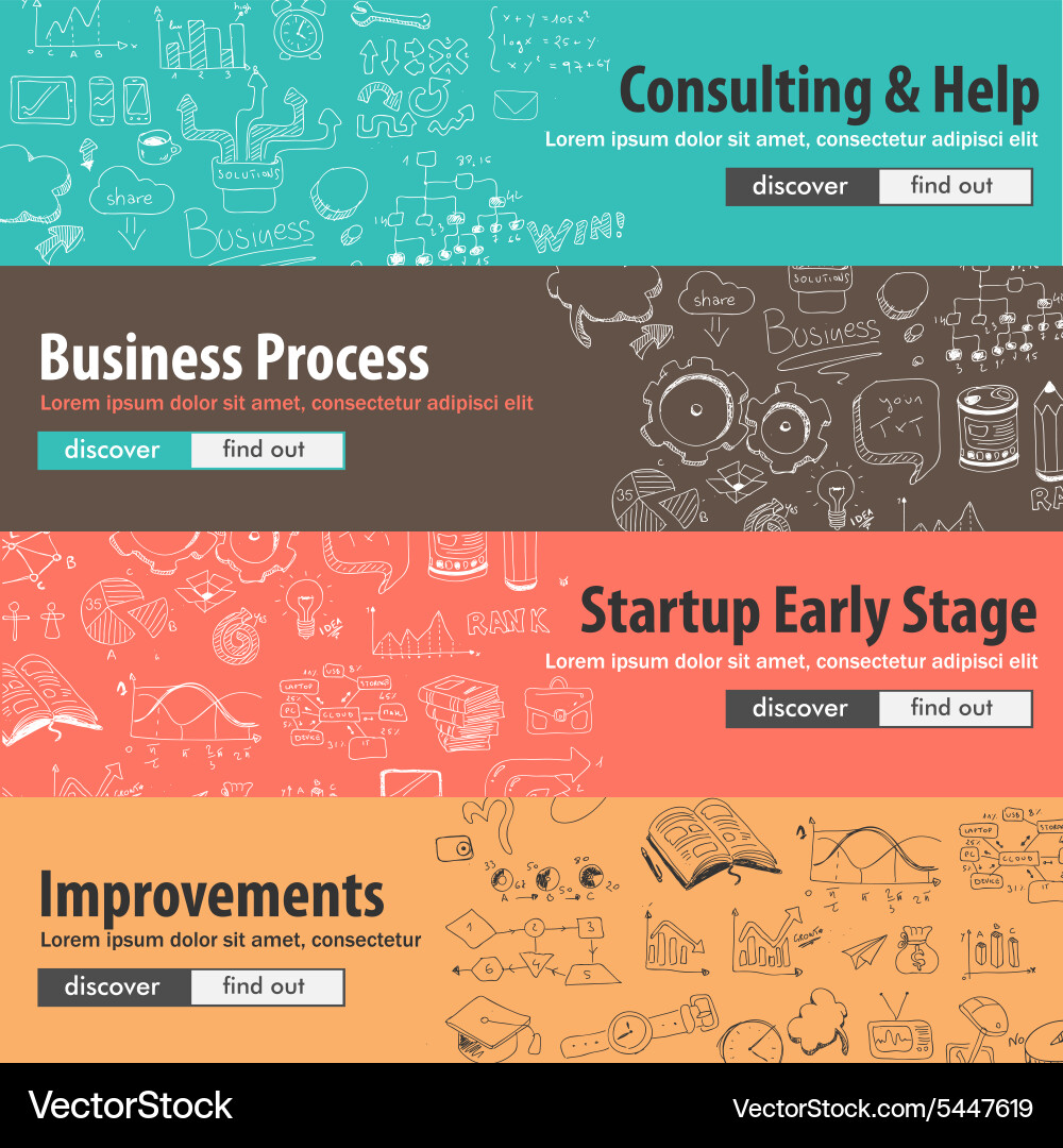 Startup Business Strategy & Planning vector image