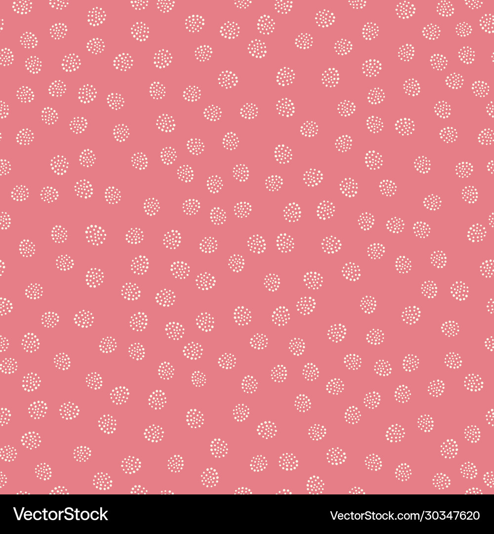 Dot pattern abstract seamless repeat vector image