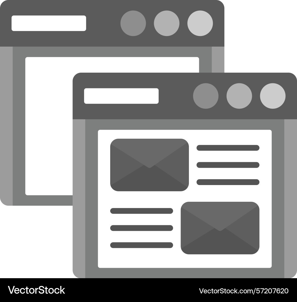 Ui design icon Vector Image