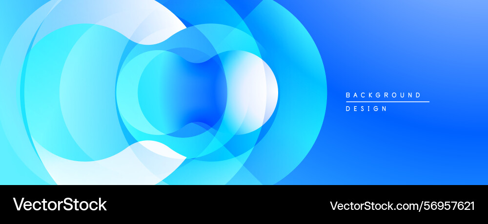 Abstract blue layers create dynamic composition Abstract blue layers create dynamic composition Vector Image