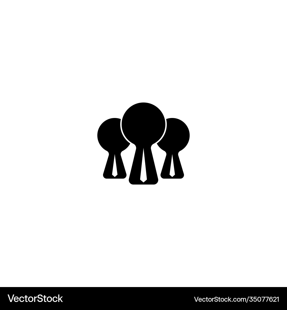 Human resource logo design Royalty Free Vector Image