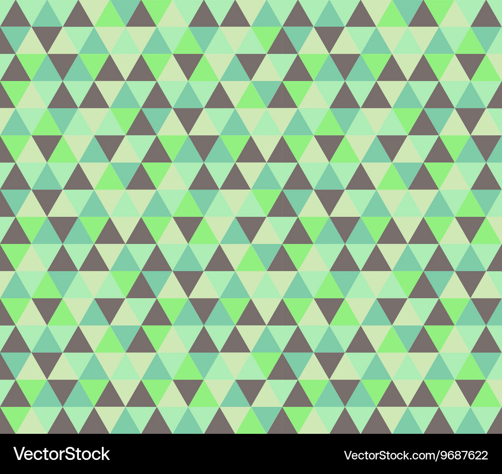 Abstract geometric triangle pattern background Vector Image