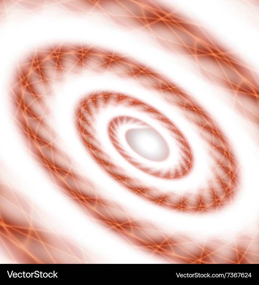 Dynamic Abstract Red & White Background Vector Image