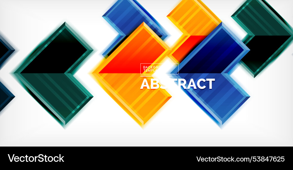 Arrow symbols created with 3d effects and line Arrow symbols created with 3d effects and line vector image