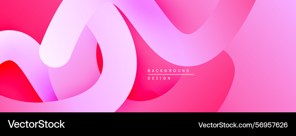 Abstract pink waves create dynamic background Abstract pink waves create dynamic background vector image