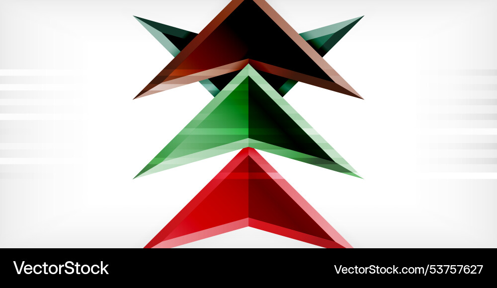 Arrows with 3d effect abstract background Arrows with 3d effect abstract background vector image