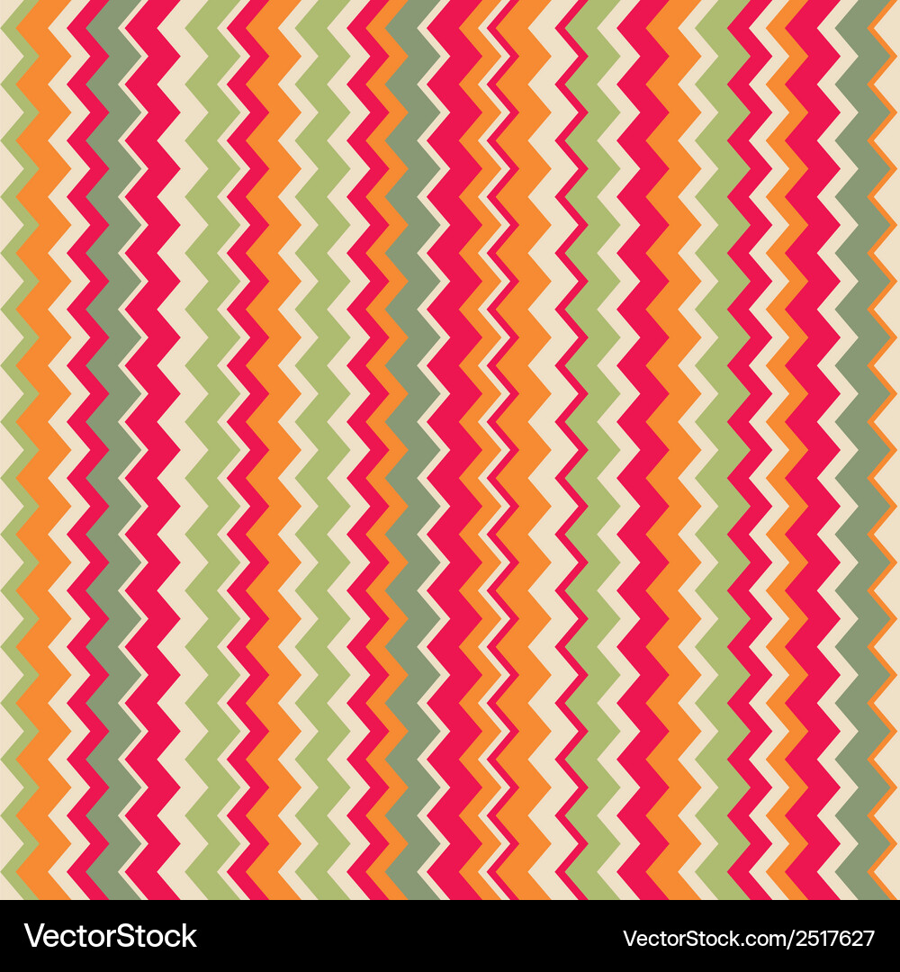 Chevron Zigzag Tile Pattern Vector Image