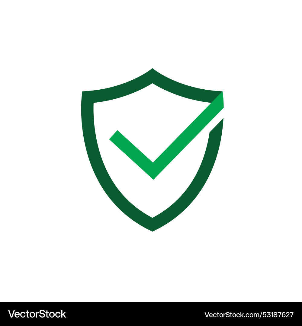 Guarantee check mark icon concept design template Guarantee check mark icon concept design template vector image