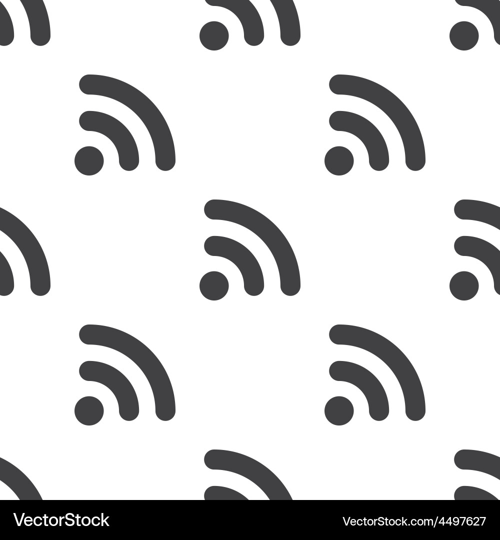 Wireless Network Pattern vector image