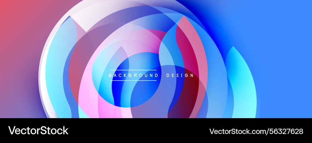 Abstract colorful layers create dynamic circular Abstract colorful layers create dynamic circular vector image