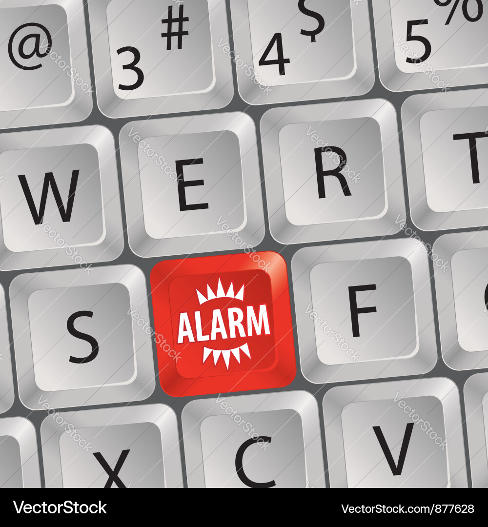 Computer keyboard Vector Image