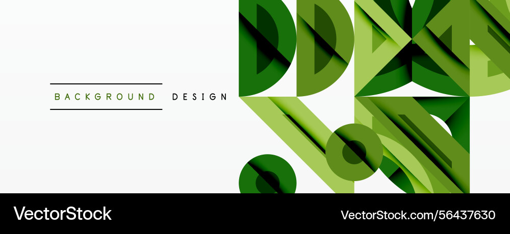 Abstract geometric design layers create depth Abstract geometric design layers create depth Vector Image