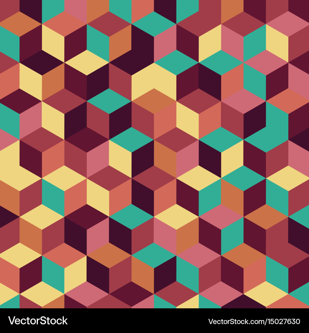 Retro pattern background Vector Image