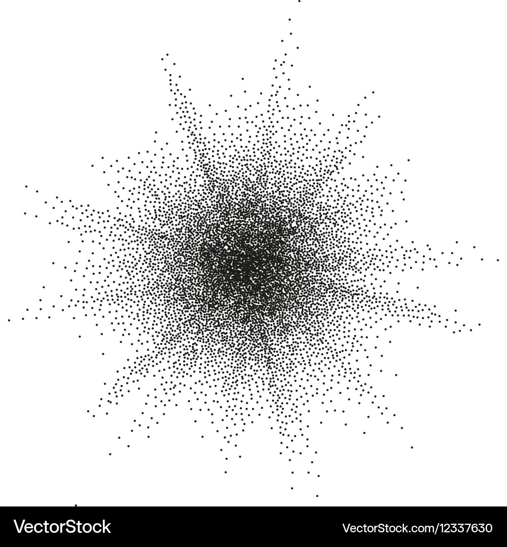 Stipple Muster Hintergrund Vektorbild