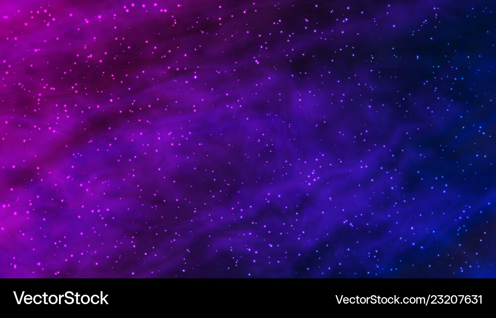 Bright starry background Royalty Free Vector Image